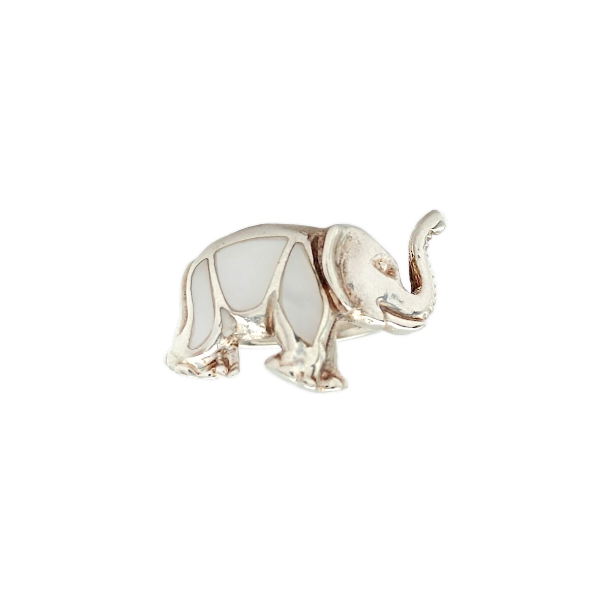 Anillo Elefante-Plata 925-Piedra Nacar-AN3414 - conpiedra 