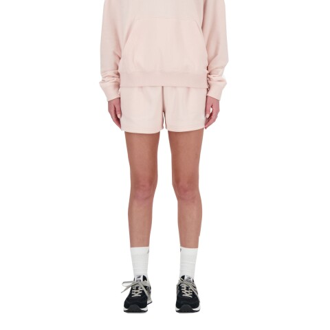 Short New Balance de Dama - FRENCH TERRY - WS41500OUK PINK