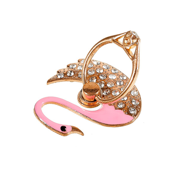 Anillo para celular diseño flamenco con brillos Anillo Para Celular Diseño Flamenco Con Brillos
