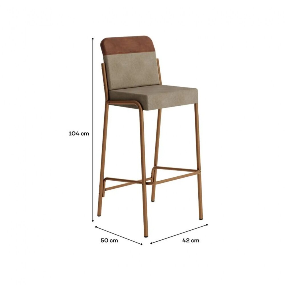 Banqueta Stool Rose