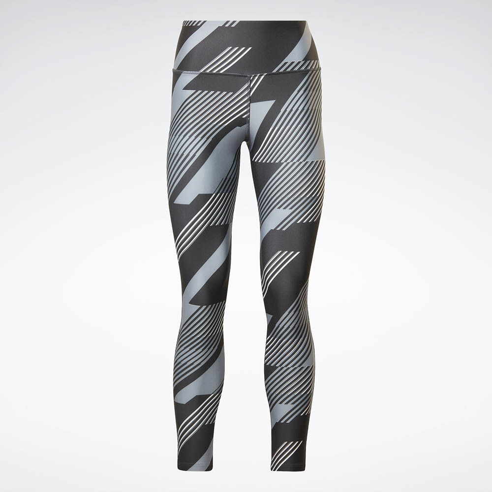Leggings Training Wor Train Aop Mujer Black