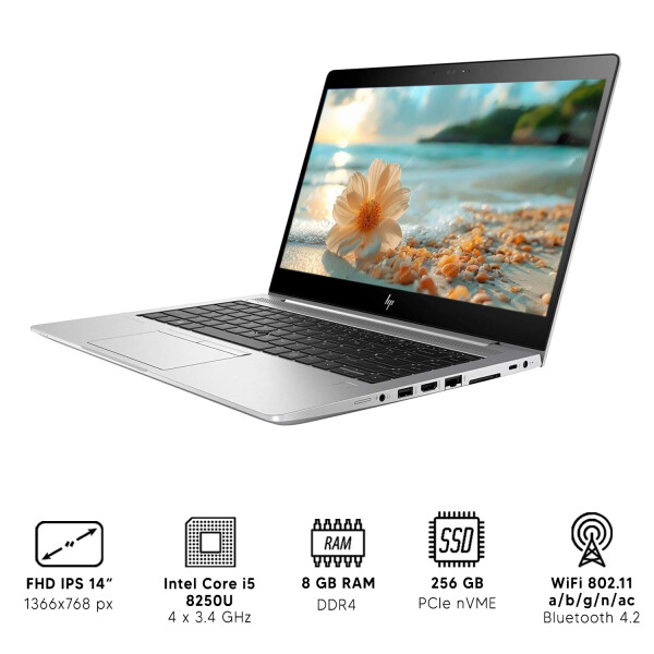 Notebook Hp Elitebook 840 G3 I5 8gb Ram 256gb 14" NOTEBOOK RFPL HP 840 G3 I5/8/256/14"