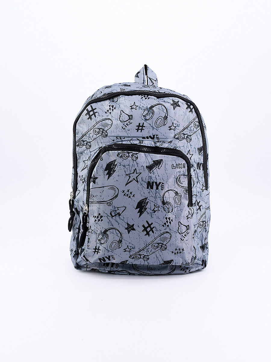 MOCHILA SKATE - BLANCO 