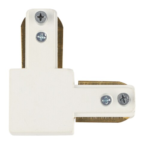 CONECTOR EN L PARA RIEL BLANCO CONECTOR EN L PARA RIEL BLANCO