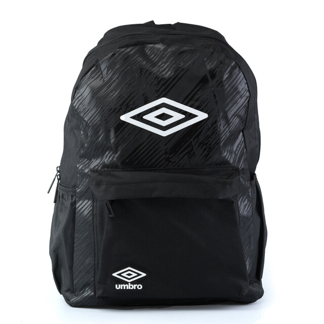 Mochila Umbro Big Pattern Negro - Blanco