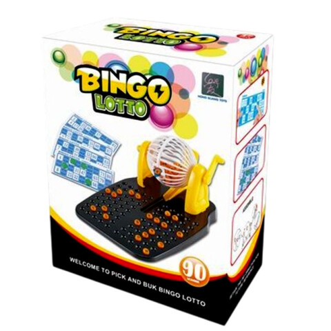 Outlet Bingo juego de mesa 90 números 19x24 cm Outlet Bingo Juego De Mesa 90 Números 19x24 Cm