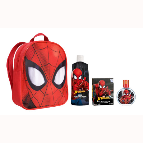 Set Spiderman Perfume EDT 50 ml + Gel Ducha 300 ml + Mochila