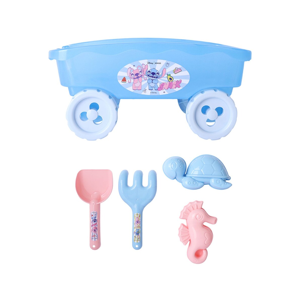 Carrito de playa Stitch 