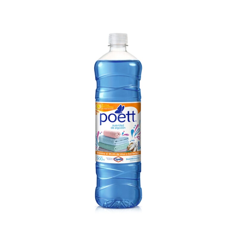 POETT LIQUIDO 900ML SUAVE DE ALGODON Poett Liquido 900ml Suave De Algodon