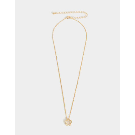 Cadena Corta con Dije Premium Gold Dorado