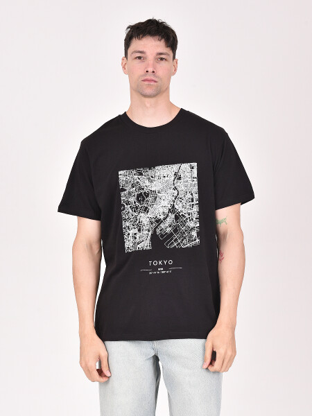REMERA NAUPLIA CITY NEGRO
