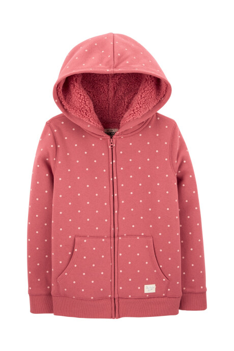 Campera con Interior de Felpa Sin color