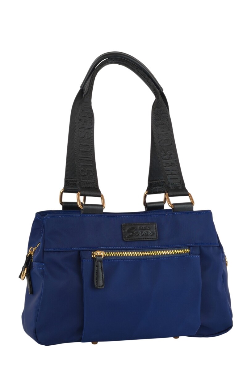 Cartera 3 divisiones Azul