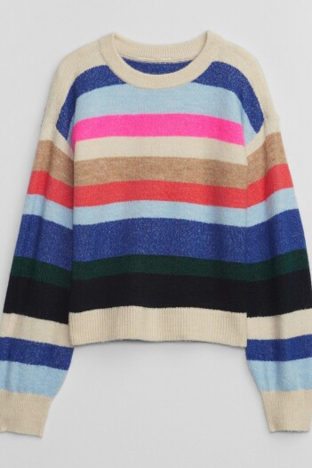 Buzo A Rayas Cozy Niña Sp Hol Happy Stripe