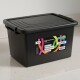 Set x3 Caja organizadora 10lts NEGRO