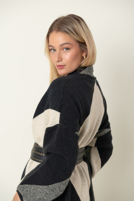 SACO CORNALINA Negro