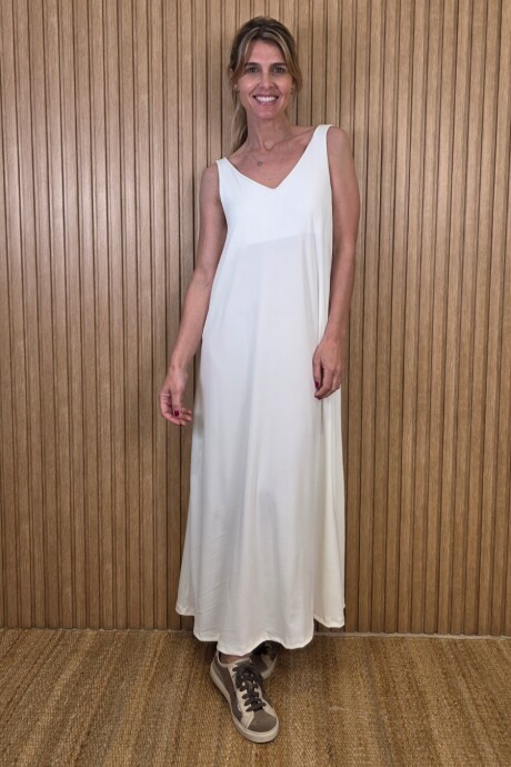 Vestido Comodin Crudo