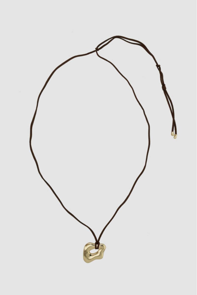 Collar gema - Oro fuerte 