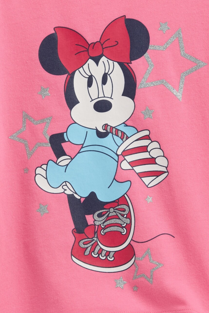 Remera Disney Toddler Niña Neon Impulsive Pink