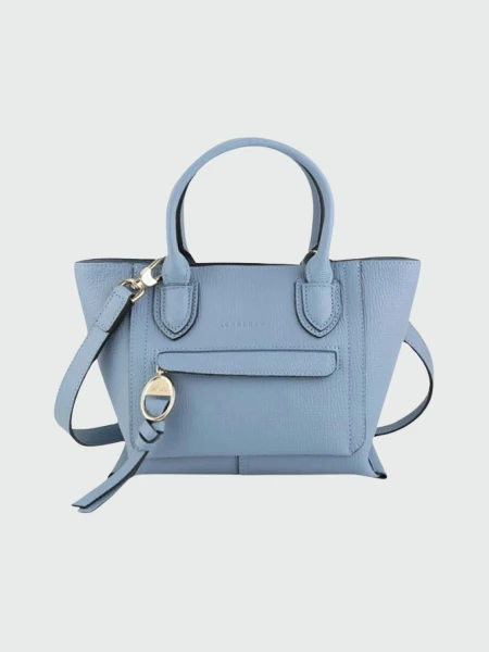 Longchamp -Cartera de cuero con asas y correa desmontable, Mailbox 0