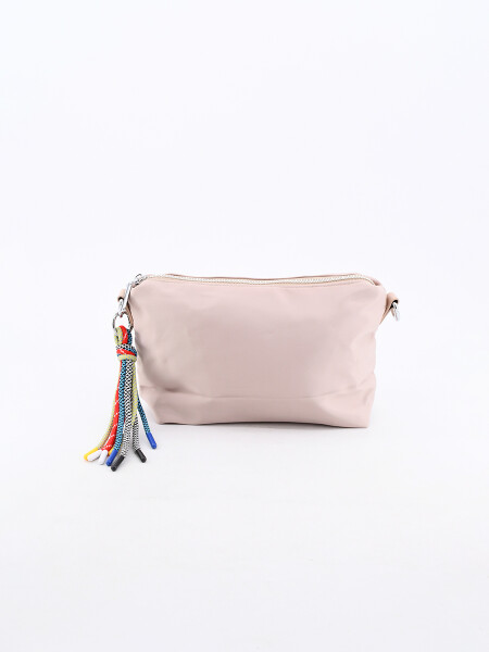 BANDOLERA BIANCA TAUPE