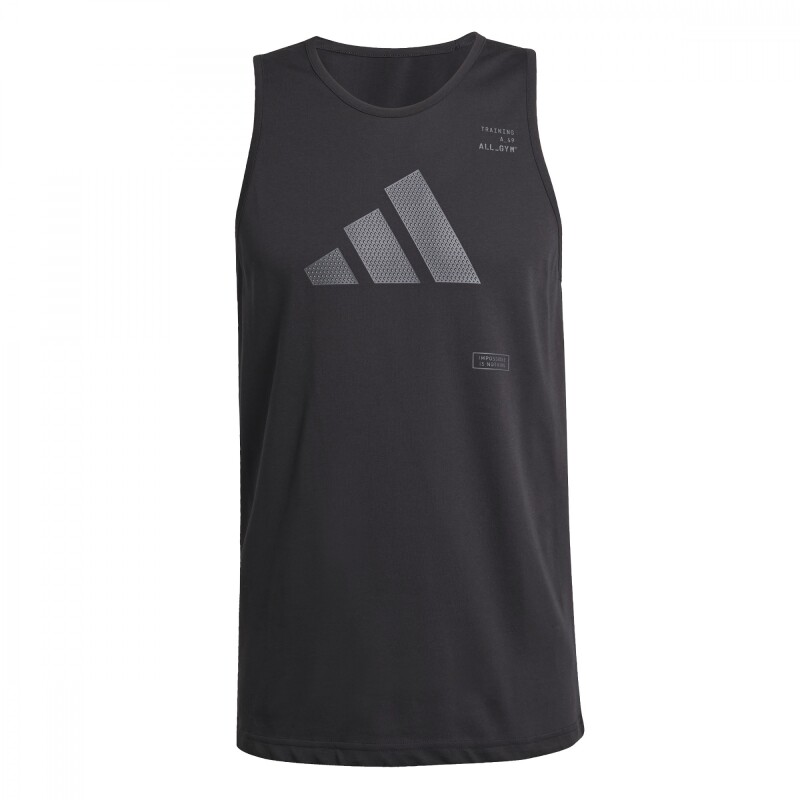 Remera sin mangas All-Gym Category Graphic de Hombre Negro
