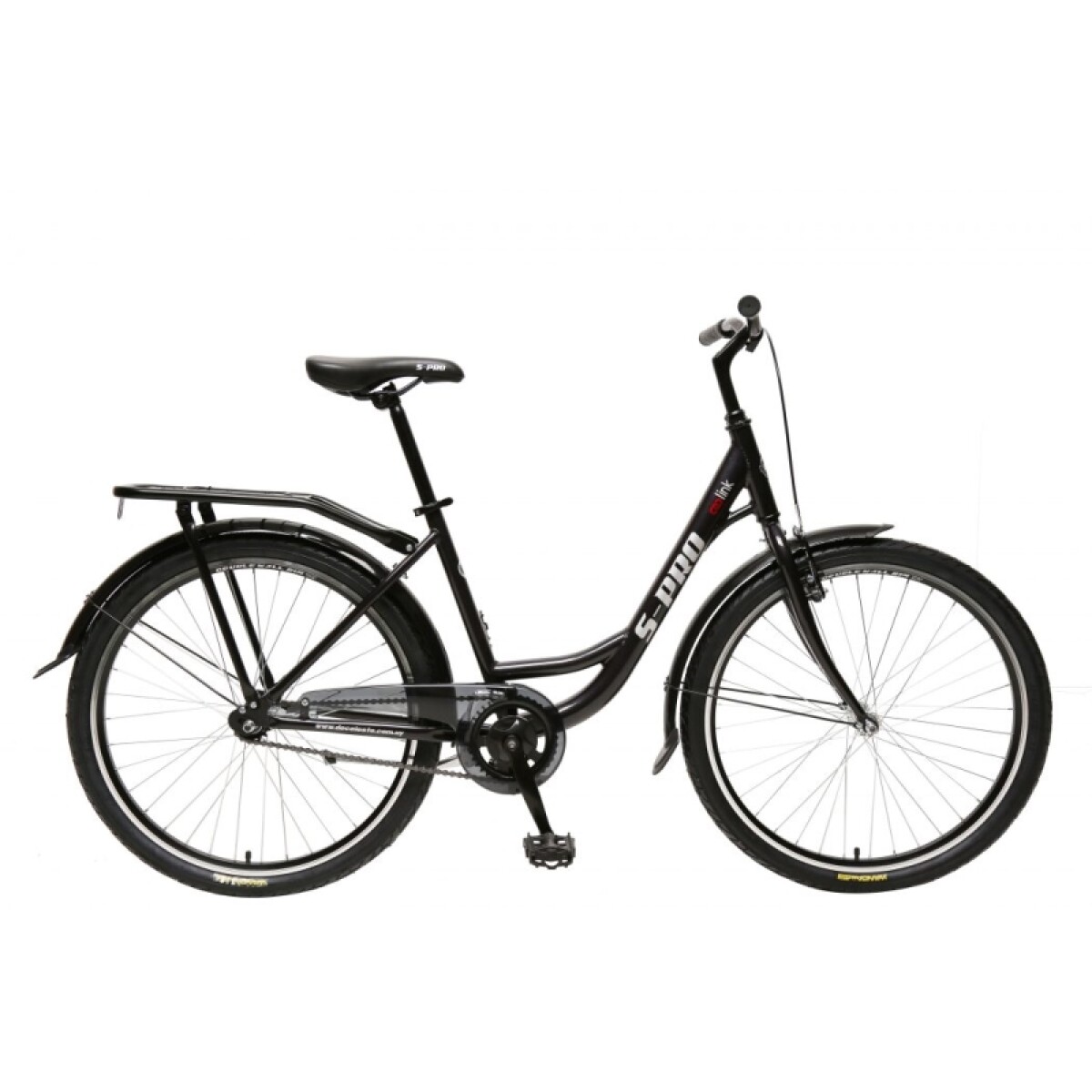 Bicicleta S-pro Urbana Link R.26 Dama Aluminio - Gris 