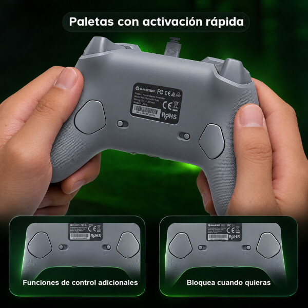 Joystick Gamesir G7 Se Para Xbox Y Pc Cableado GRIS