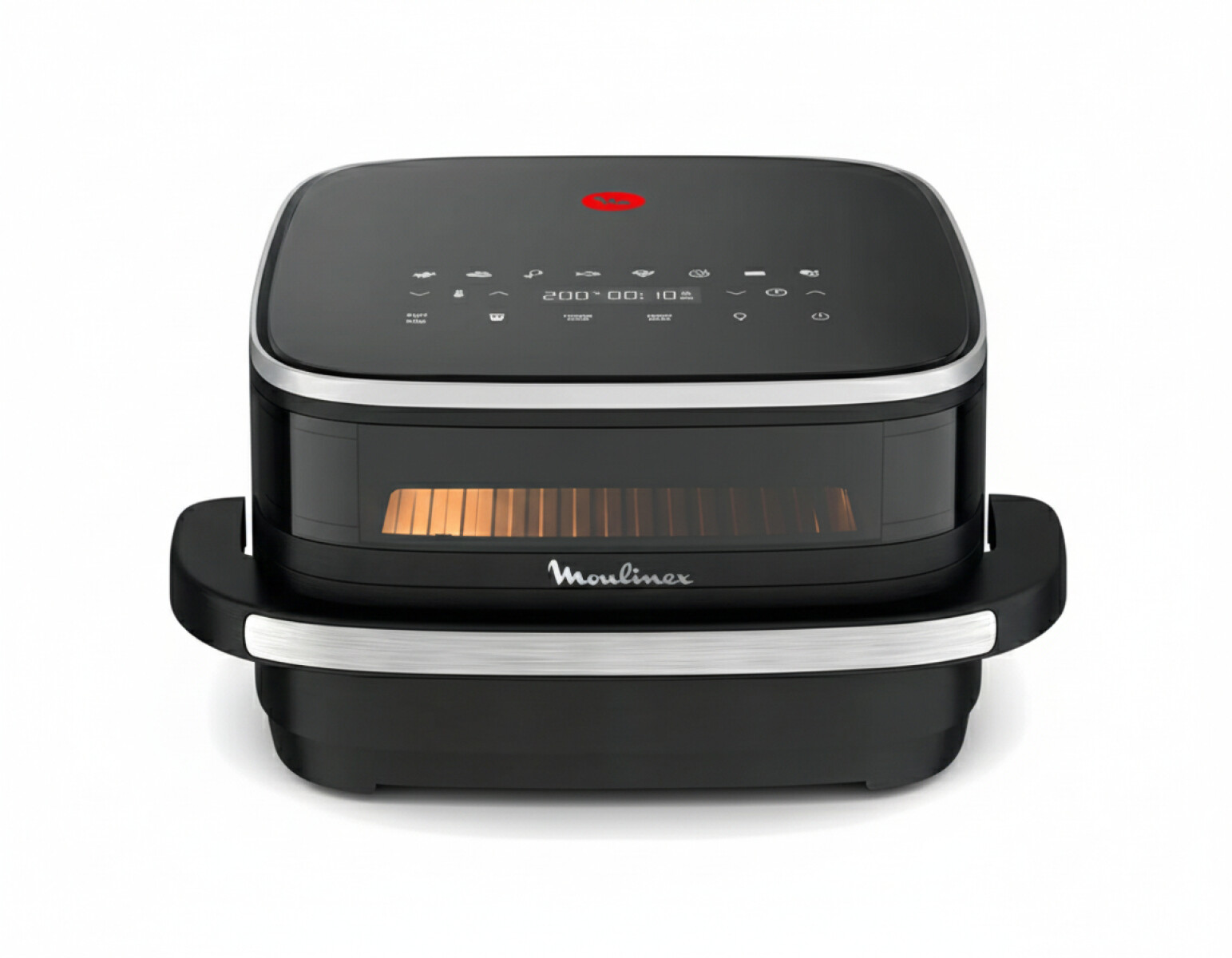 Freidora de Aire Moulinex Easy Fry XL Surface | Compacta | Doble Resistencia | Cesta ancha | Color negro. 