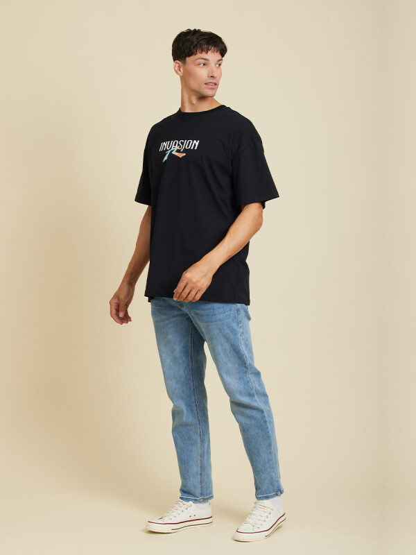 T-SHIRT BERILO RUSTY Negro