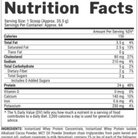 Nutrex Proteina Muscle Infusion (5lbs) Vainilla