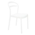 SILLA SISSI RESPALDO ABIERTO 43.5X52.5X80CM BLANCO SILLA SISSI RESPALDO ABIERTO 43.5X52.5X80CM BLANCO