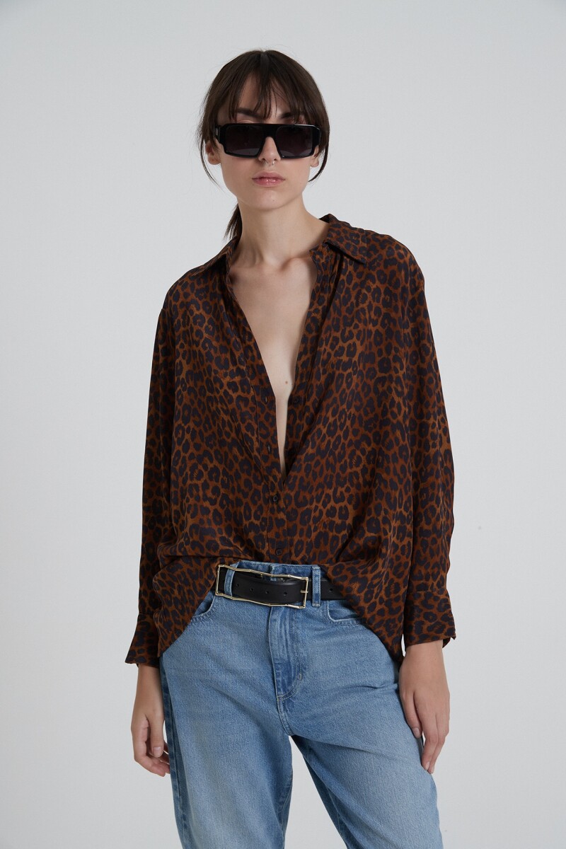 CAMISA PRETO Estampado