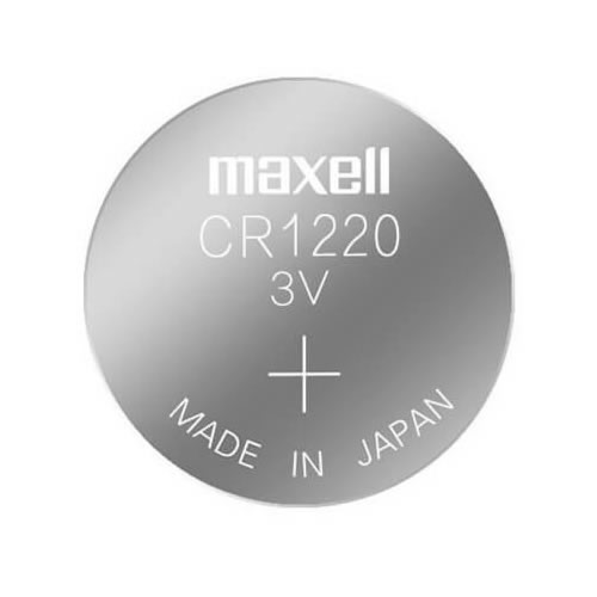 Pila CR1220, Marca Maxell — LST