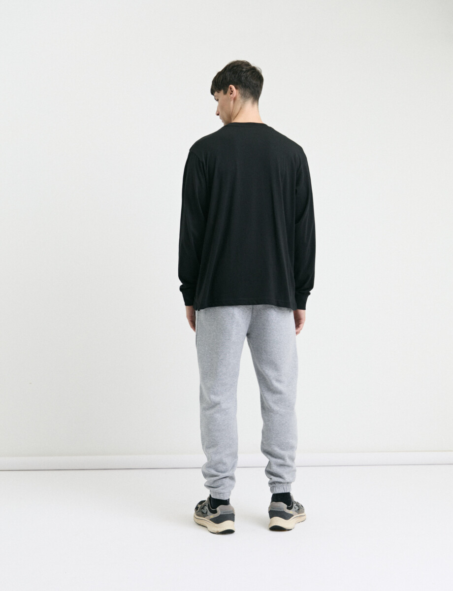520682 T-SHIRT HARRINGTON LABEL Negro