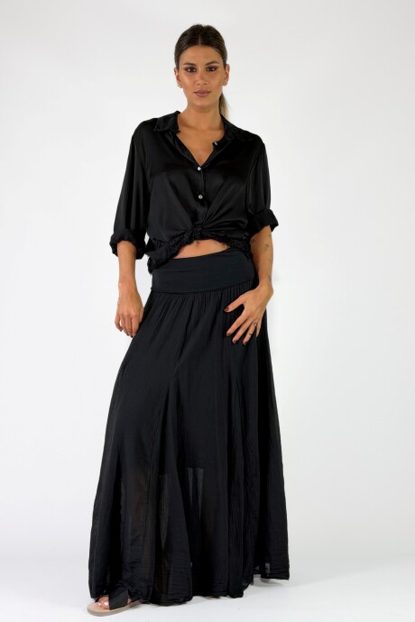 POLLERA BRENTA Negro
