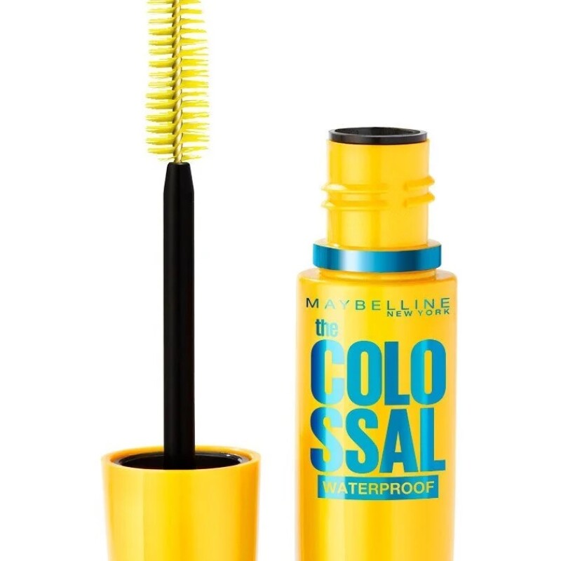 Máscara De Pestañas Maybelline The Colossal Volum' Express Waterproof Tono Negro Máscara De Pestañas Maybelline The Colossal Volum' Express Waterproof Tono Negro