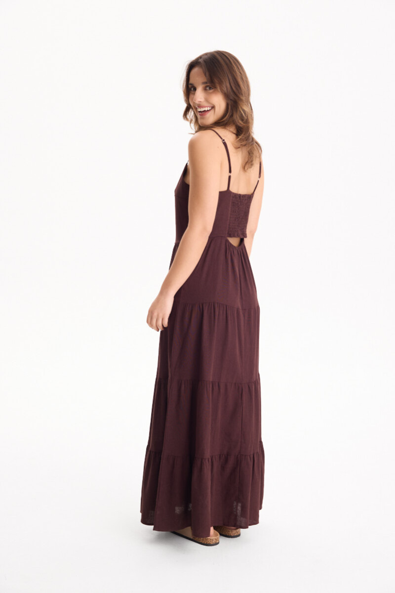 Vestido Venice Marron