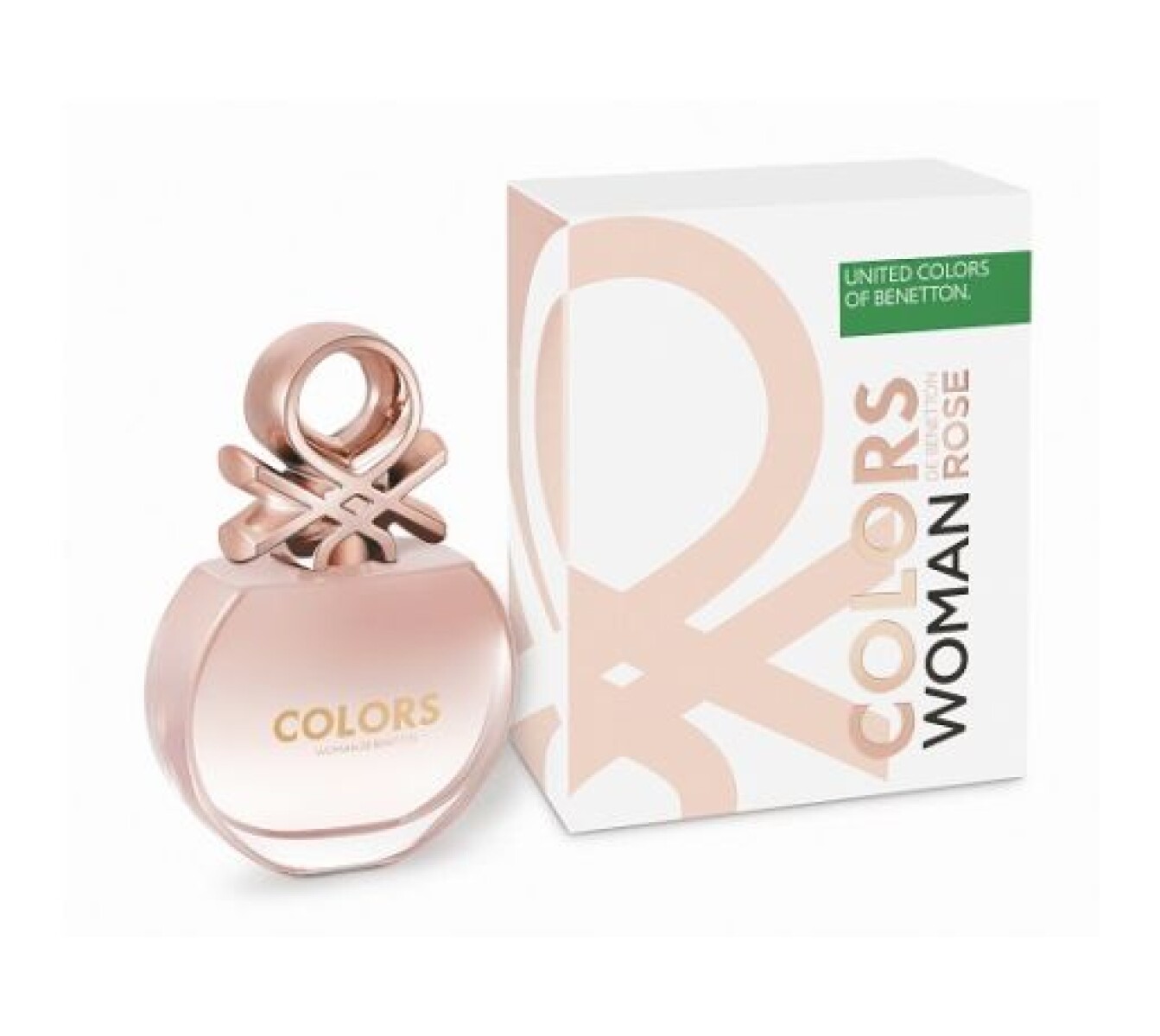 Perfume Benetton Colors Rose Edt 80ml Mujer 
