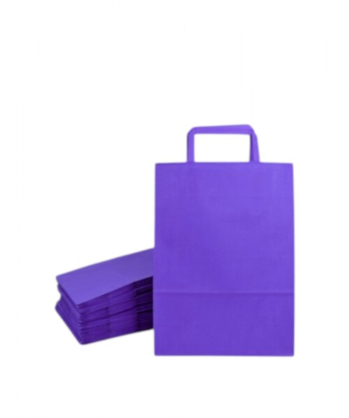 Pack x 50 - bolsa lisa 22x10x30 cm. VIOLETA