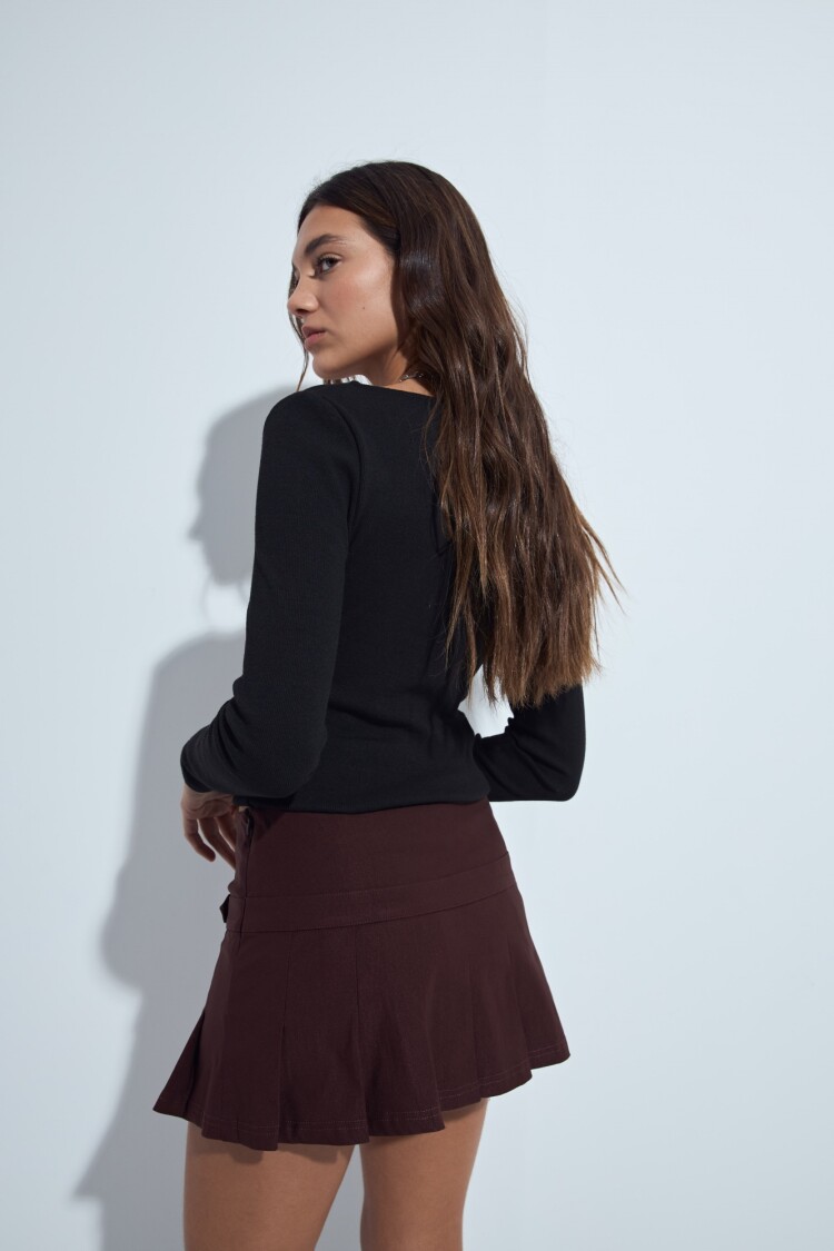 FALDA WOLF Chocolate