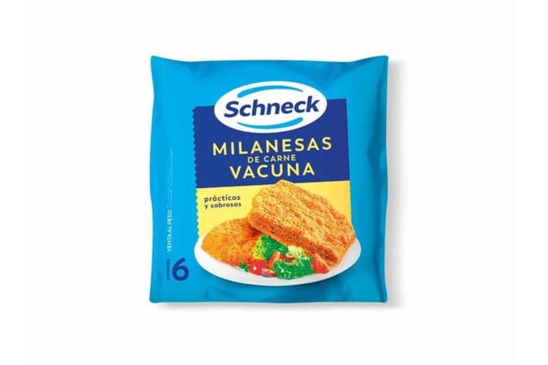 MILANESAS DE CARNE SCHNECK APROX 800GR 