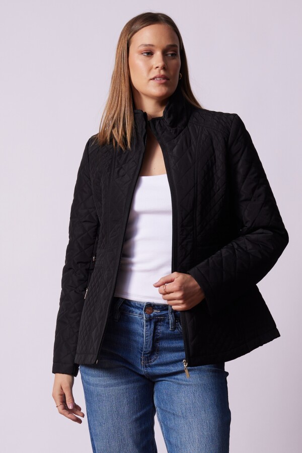 Campera Capitoneada NEGRO