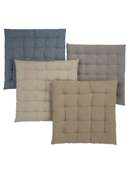 Almohadón de asiento ELVESNELLE 40x40x4 beige Almohadón de asiento ELVESNELLE 40x40x4 beige
