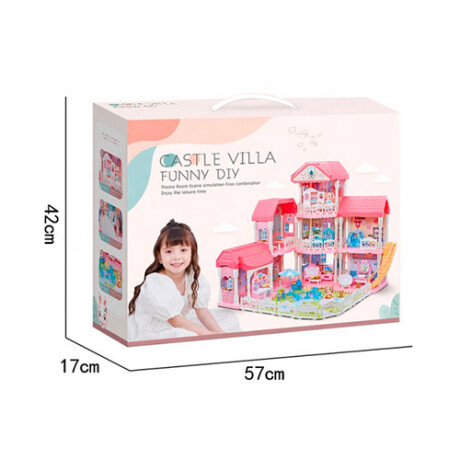 Casa de Muñecas Bay Dreamy 3 Plantas Muebles y Accesorios 001