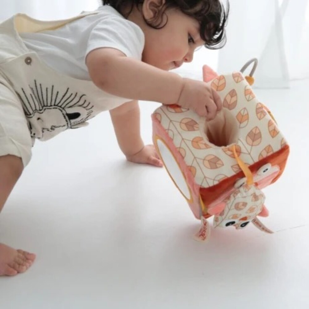 Cubo de actividades tela montessori DOLCE Cubo de actividades tela montessori DOLCE
