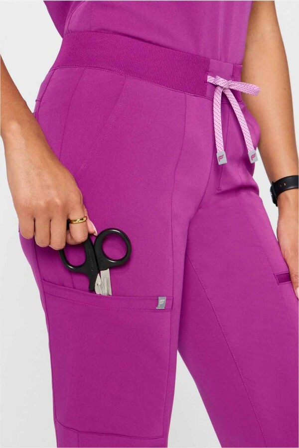 Jogger On-Call Scrub Mujer Berry Blast