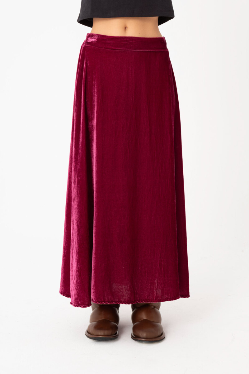 FALDA LARGA Rosa