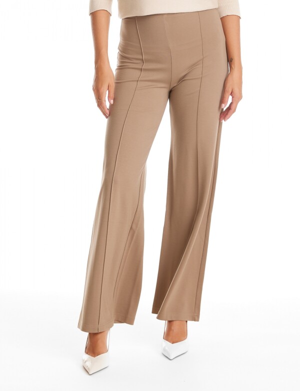 Pantalon Wide Leg TOSTADO