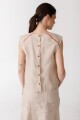 PRE VENTA BLUSA RUCU Beige